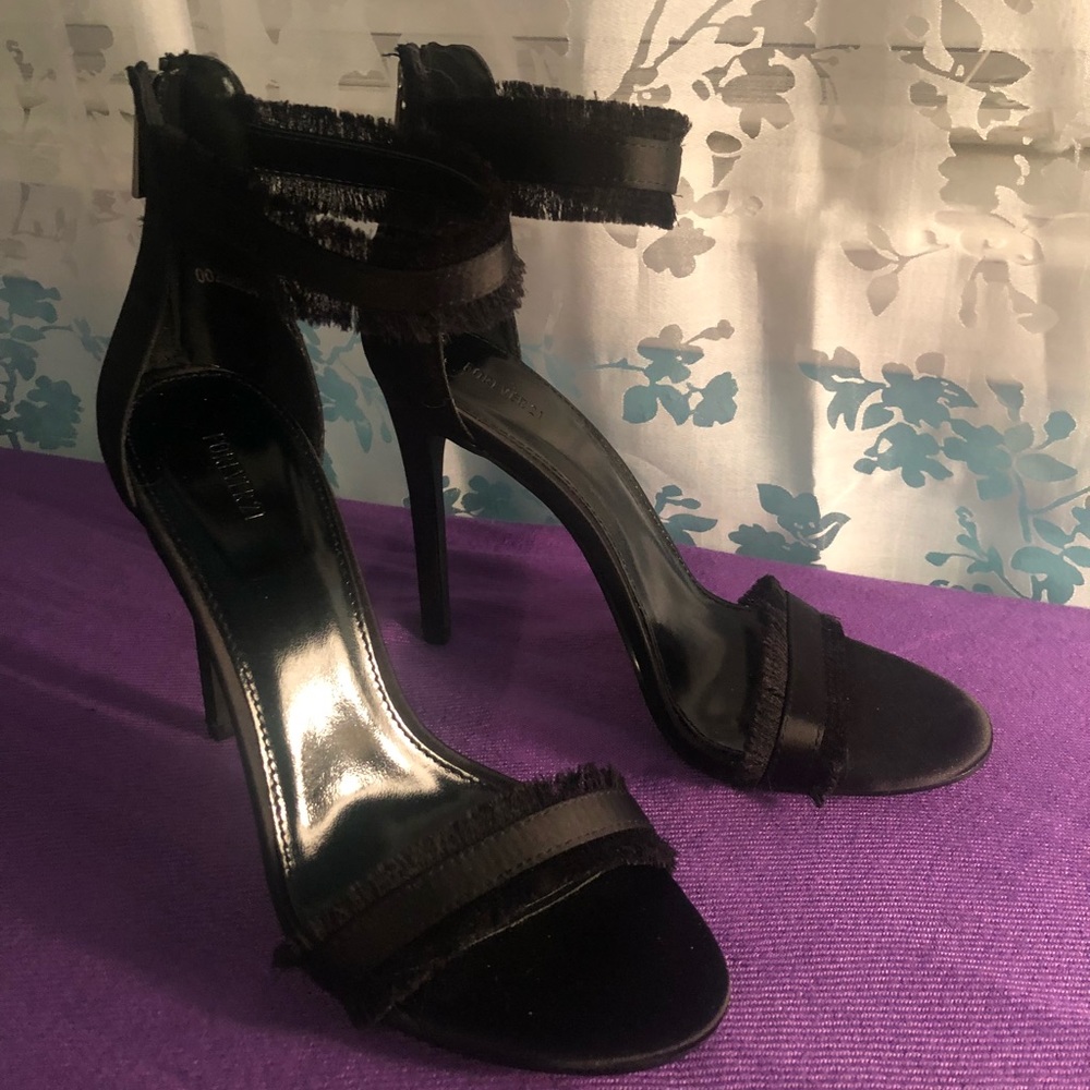 Black Stiletto Heels